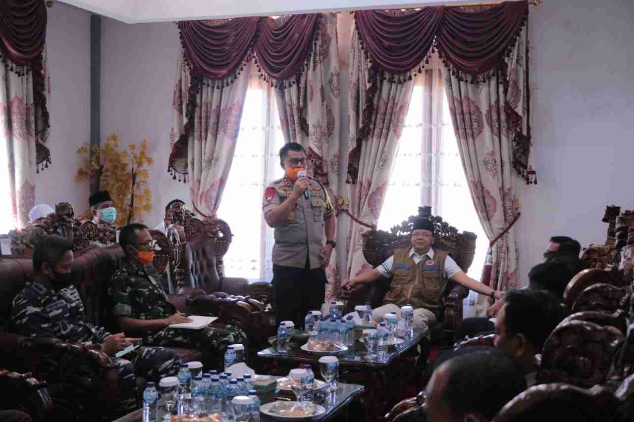 Gubernur dan Kapolda Bengkulu Cek Posko Penanggulangan Covid-19 di Mukomuko