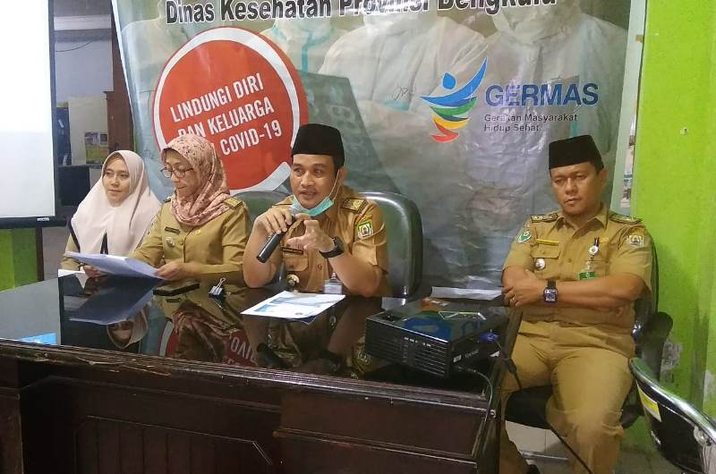 Dinkes Provinsi Bengkulu Ingatkan Update Kasus Covid-19 Harus Satu Pintu