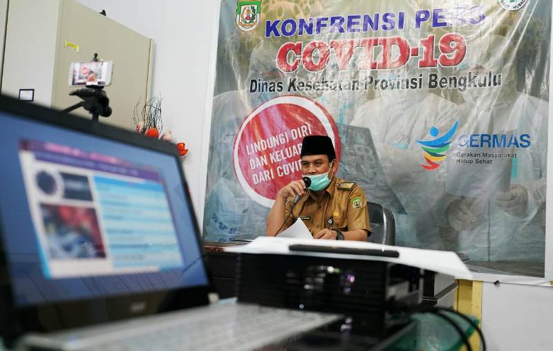Kepala Dinas Kesehatan Provinsi Bengkulu Herwan Antoni