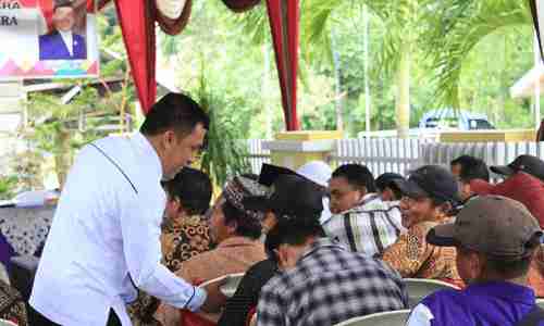 Juhaili akan Perjuangkan Pembangunan Permukiman Baru dan Akses Jembatan