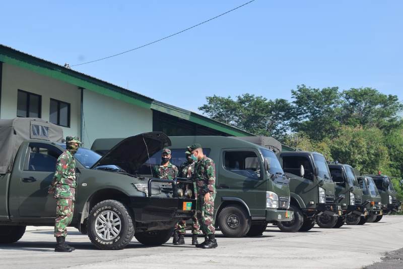 Pastikan Kelayakan, Kendaraan Dinas Diperiksa