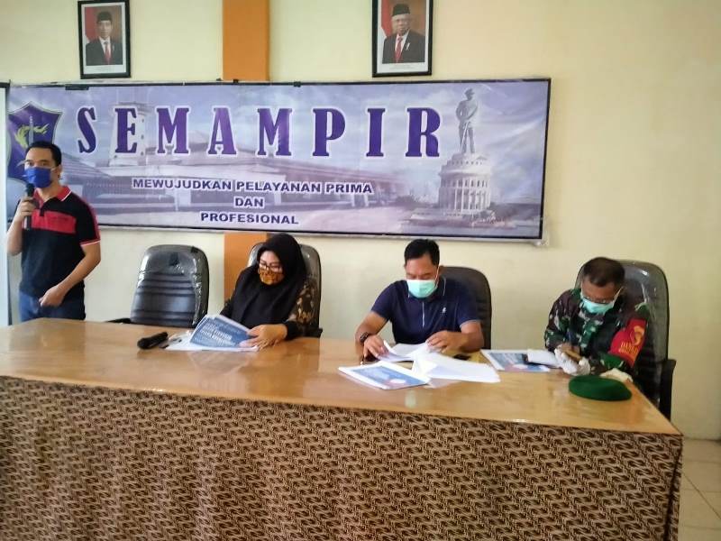 PSBB Mulai Diberlakukan, Masyarakat Semampir Diminta Taati Aturan