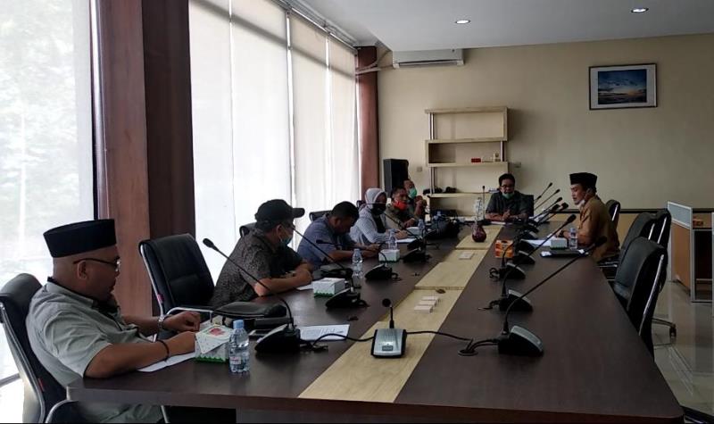 Hearing Komisi IV DPRD Provinsi Bengkulu dengan Tim Gugus Covid-19