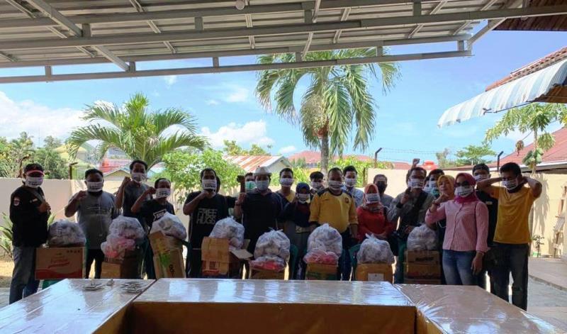 Anggota DPRD Provinsi Bengkulu Usin Sembiring Peduli Covid-19