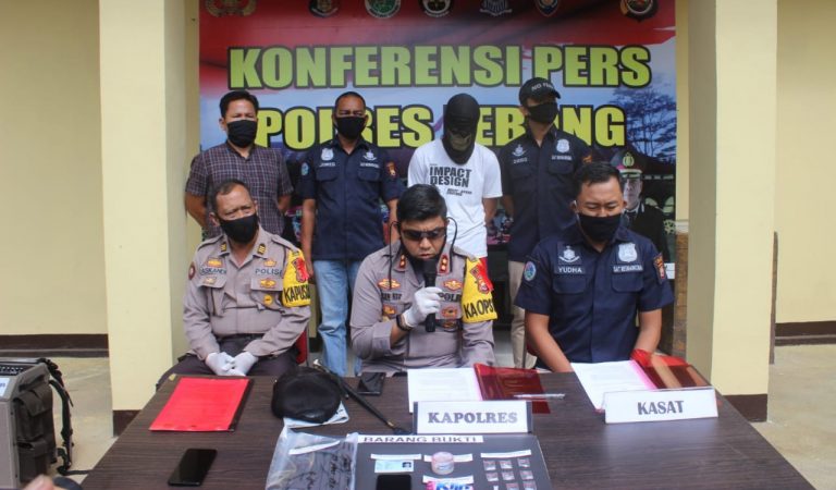 Jadi Kurir Sabu, Warga Sukau Datang Diringkus Polres Lebong