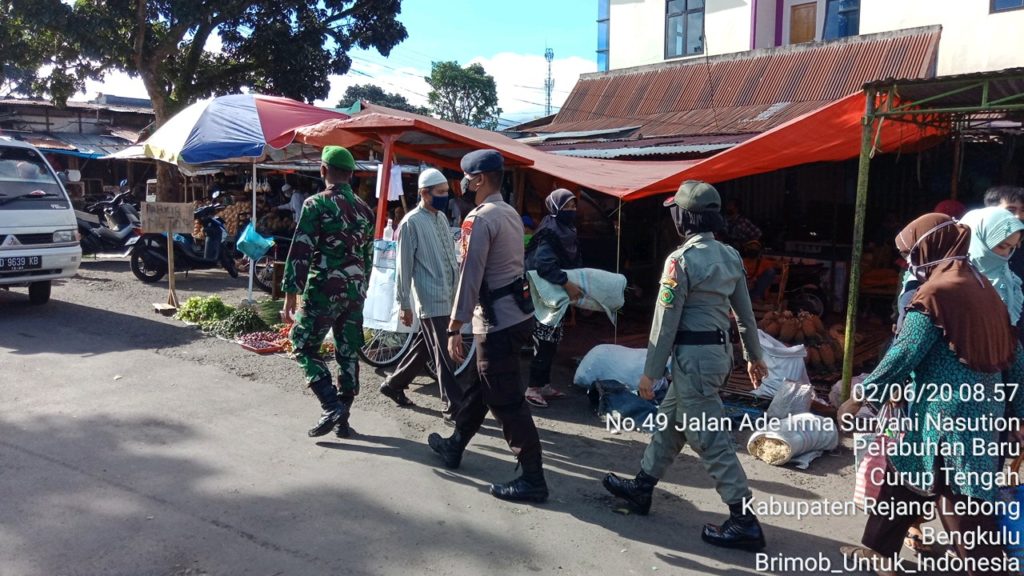 Polri, TNI dan Pemkab Lakukan Operasi Penegakan Disiplin Protokol Kesehatan