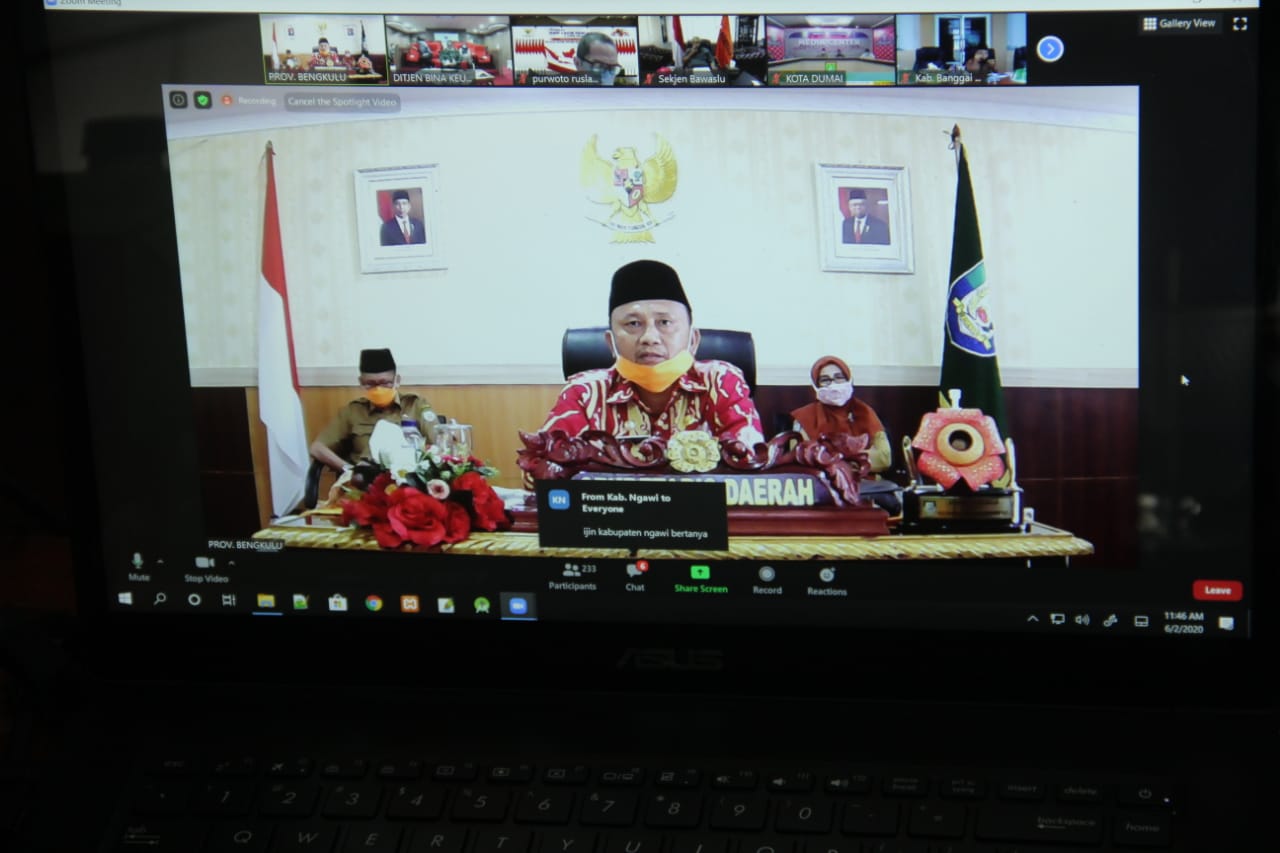 Provinsi Bengkulu Siap Laksanakan Pilkada Serentak di Masa Pandemi Covid-19