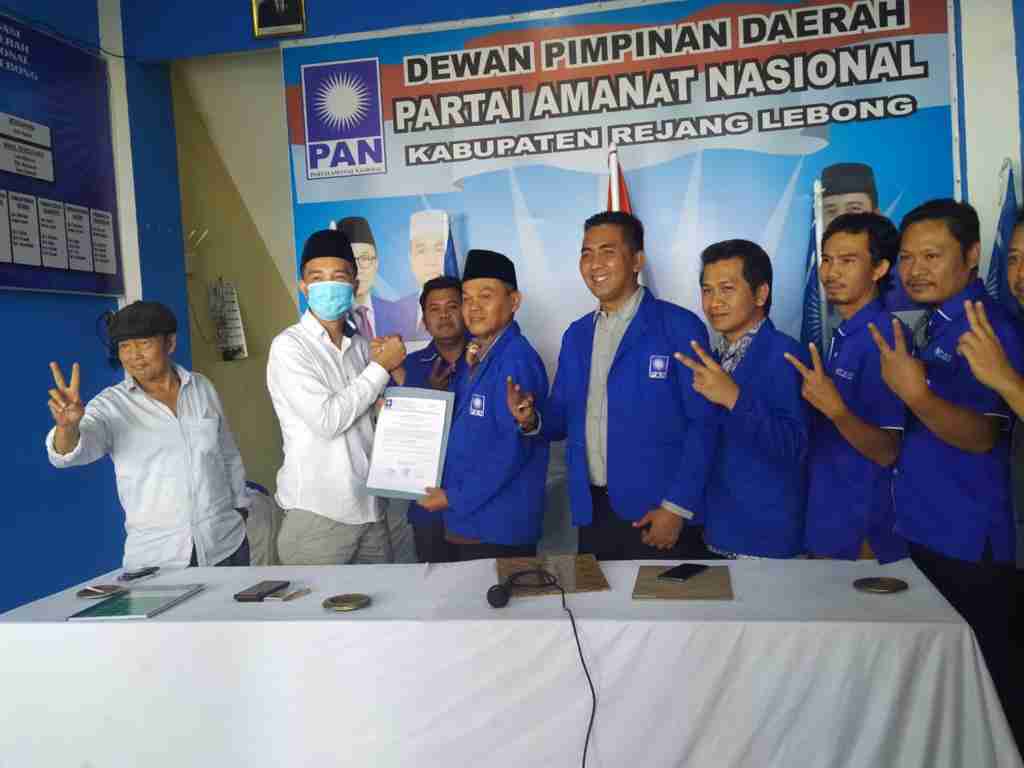 PAN Usung Bacalon Fikri-Samuji di Rejang Lebong
