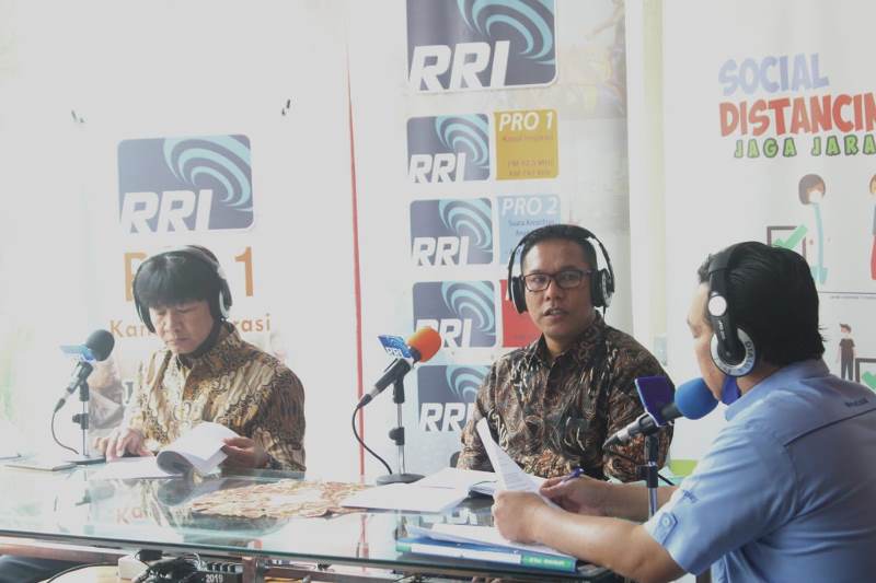 Kepala Perwakilan BPKP provinsi Bengkulu Iskandar Novianto dan Wakil Gubernur Bengkulu Dedy Ermansyah (dari kiri)