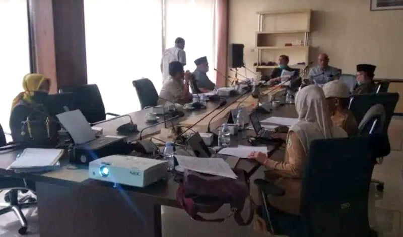 Pansus raperda perubahan status Bimex menggelar rapat perdana