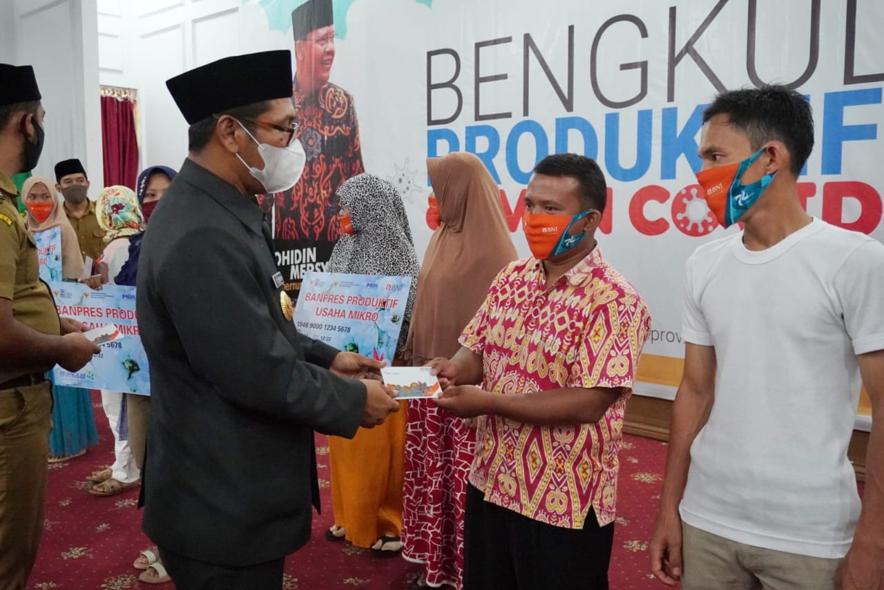 Pemprov Bengkulu Bantu Pelaku Usaha Mikro