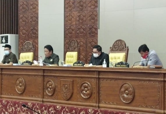 Banmus Laporkan Rencana Materi dan Jadwal Paripurna
