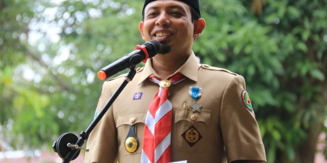 Beri Perhatian Pramuka, Plt Walikota Janjikan Bangun Sarana Bumi Perkemahan