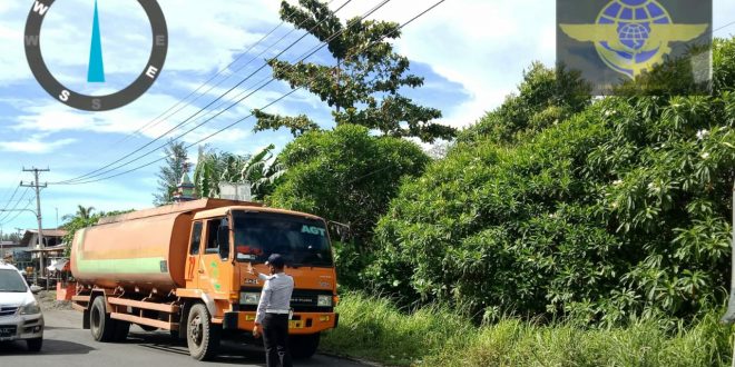 Dishub Razia Truk Tonase Besar yang Masuk Jalan Kota