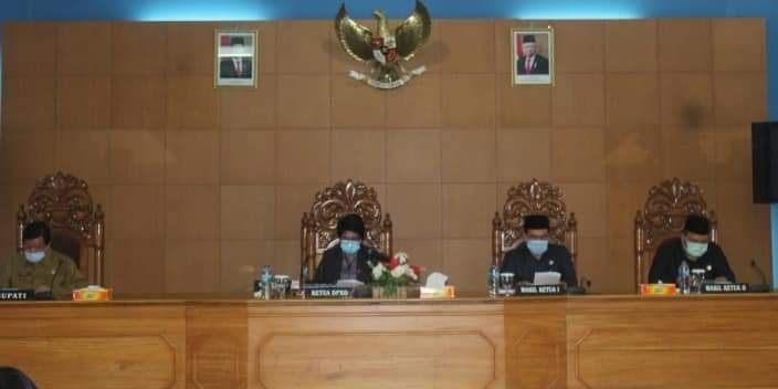 DPRD Bengkulu Utara Gelar Paripurna Raperda Perangkat Daerah