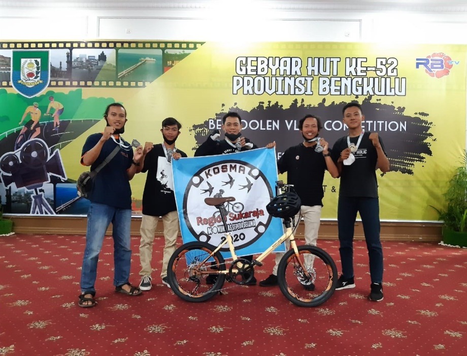 Kosma Torehkan Prestasi dalam Ajang Rafflesia Bike Chalenge