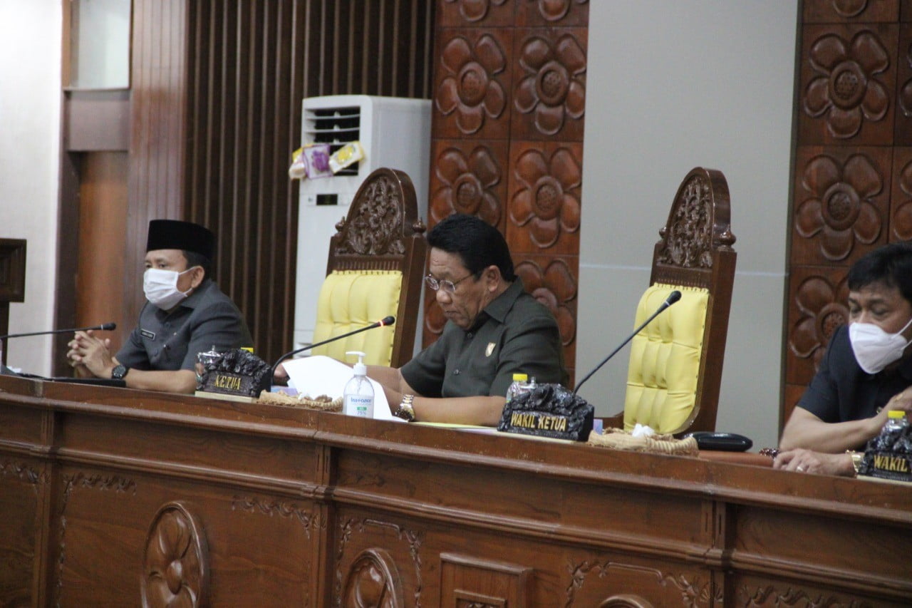 Raperda RAPBD 2021 ‘Ketok Palu’ Jadi Perda