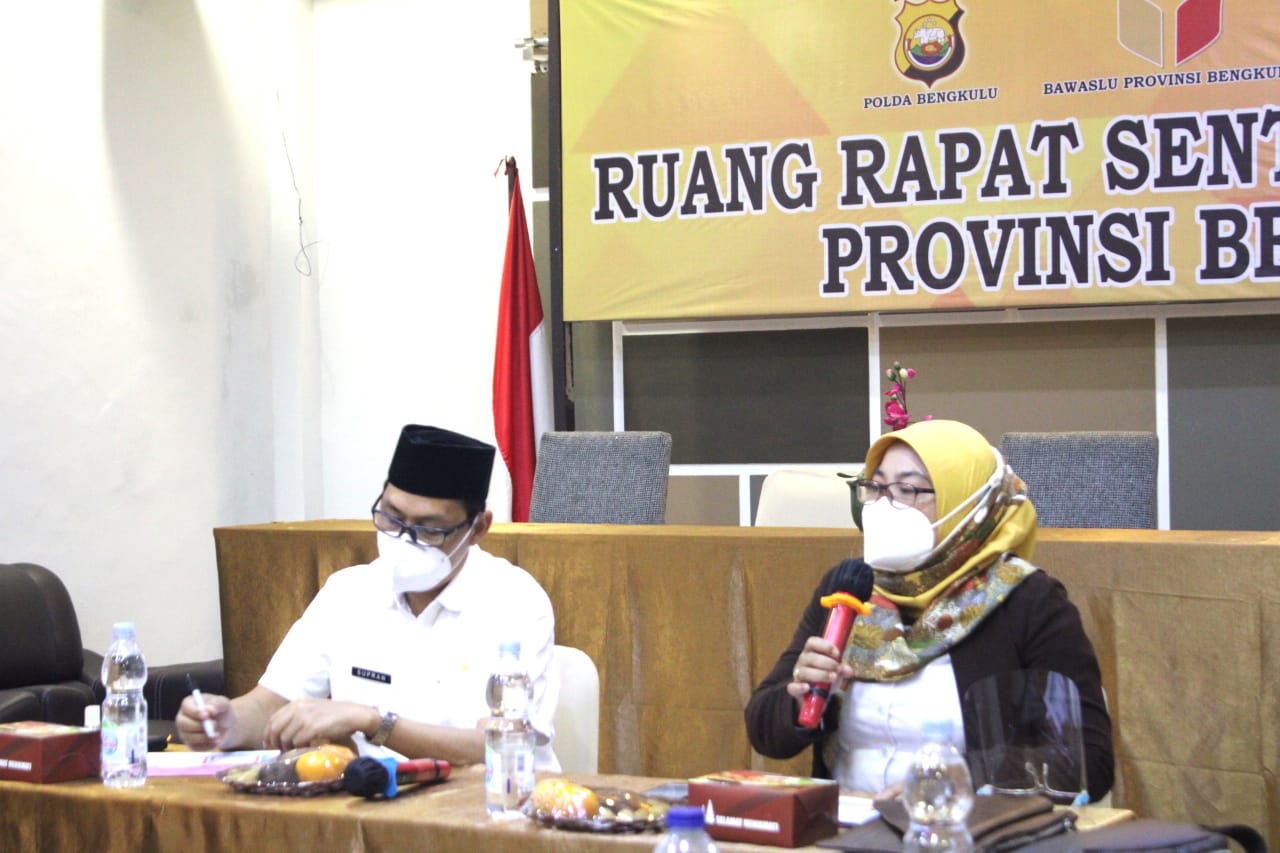Pemprov Bengkulu Apresiasi Kerja Tim Pokja Bawaslu Provinsi Bengkulu