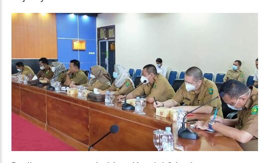 DPRD Kota Bengkulu Gelar Hearing Bersama Dinas Koprasi dan Disprindag
