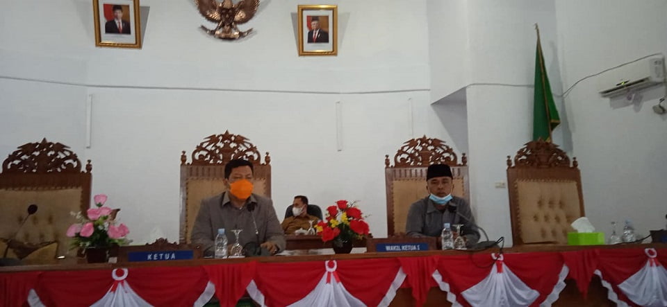 DPRD Seluma Gelar Paripurna Pembukaan Masa Sidang ke- II Tahun 2021