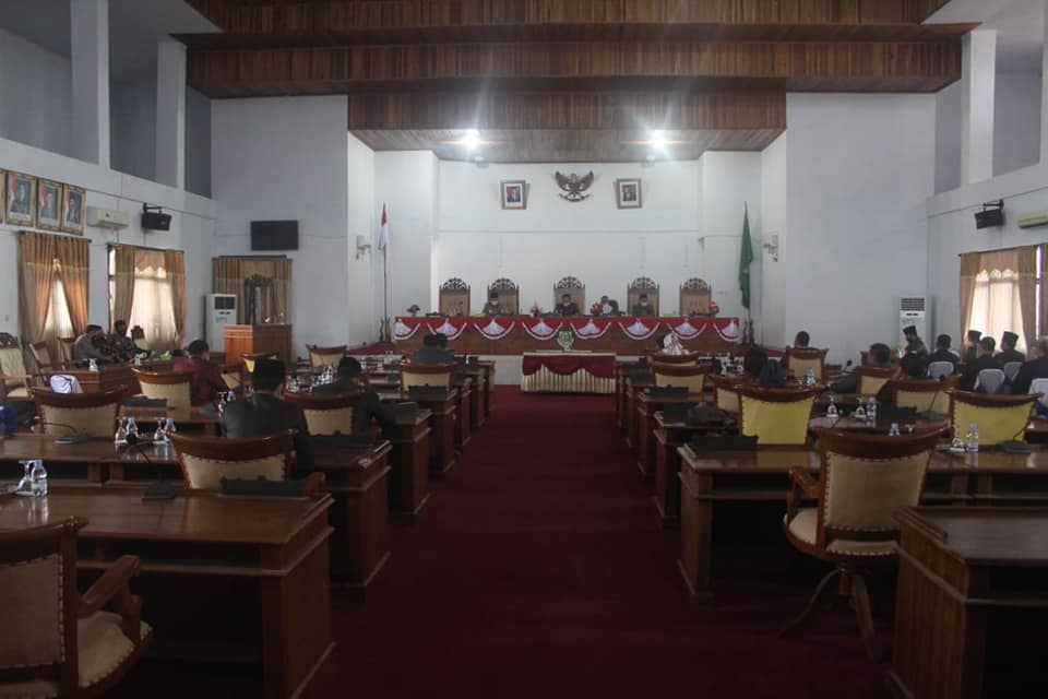 Paripurna Kesepakatan Sepuluh Raperda Seluma Digelar