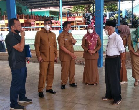 Waka II DPRD Bengkulu Sidak Prokes ke Sekolah