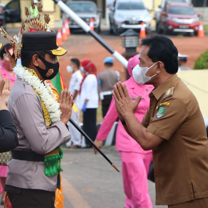 Kapolda Bengkulu Kunjungi Kabupaten Benteng