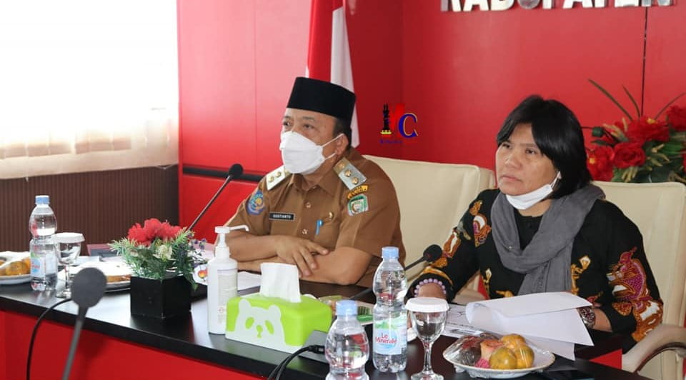 Wabup Seluma Hadiri Verifikasi Lapangan Penilaian Penghargaan APE Secara Virtual