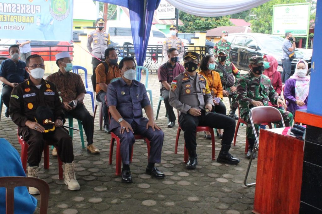 Vaksinasi Covid-19 Bengkulu Tengah Dibuka