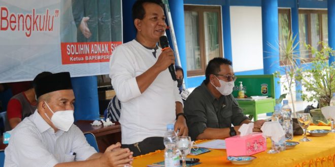 Reses Solihin Adnan, Pemerintah Janjikan Ini