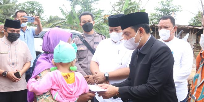 Pemkot Bantu Bangun Rumah Warga yang Terbakar di Bentiring