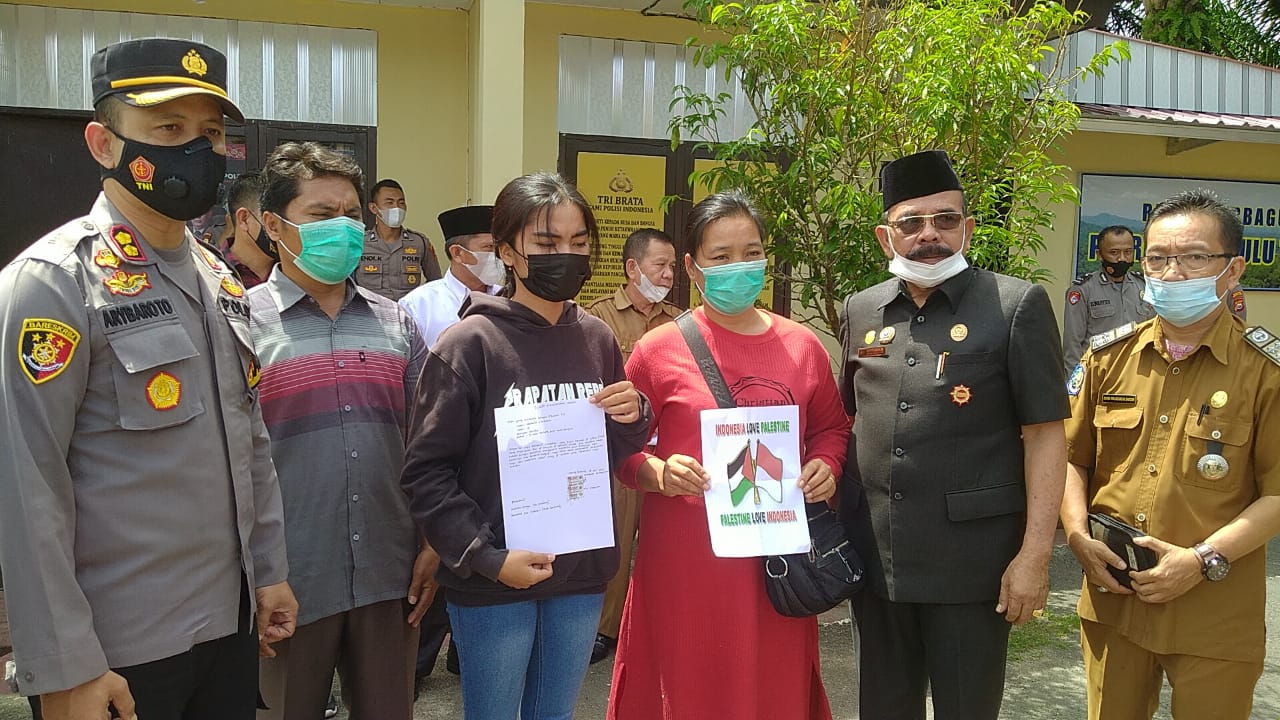 Siswi SMA yang Hina Palestina Mengaku Menyesal dan Meminta Maaf