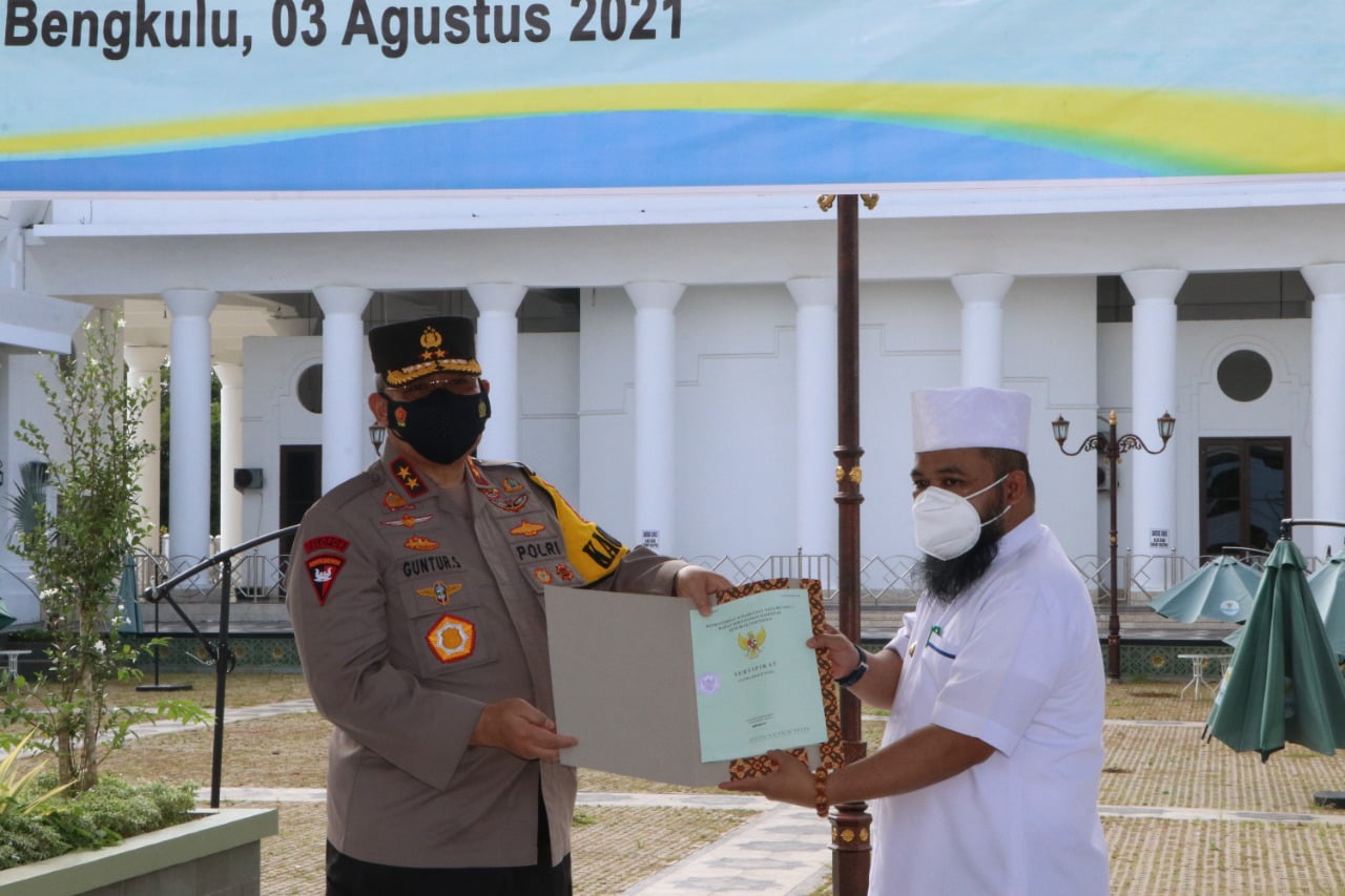 Polda Bengkulu Terima Hibah Lahan dari Pemerintah Kota