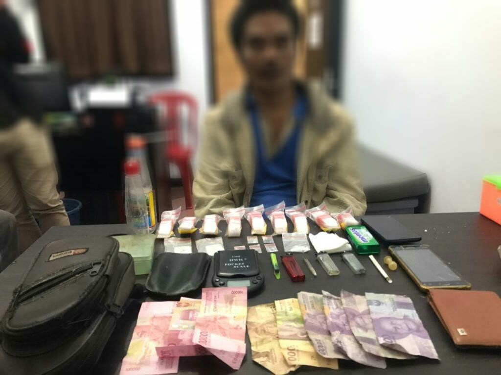 Edar Sabu, Warga Kota Padang Diringkus Polisi