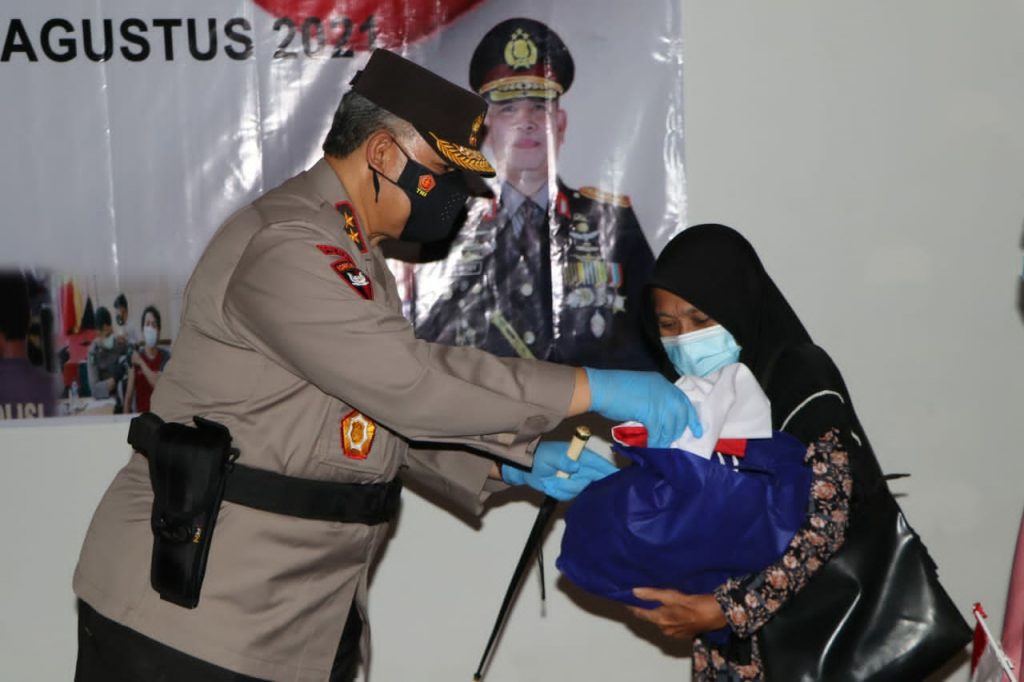 Polda Bengkulu Gelar Serbuan Vaksinasi Merdeka