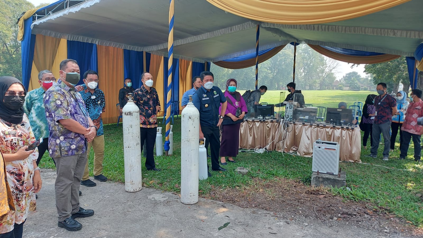 PT. Pusri Kirim Bantuan Dua Ton Oksigen ke Bengkulu