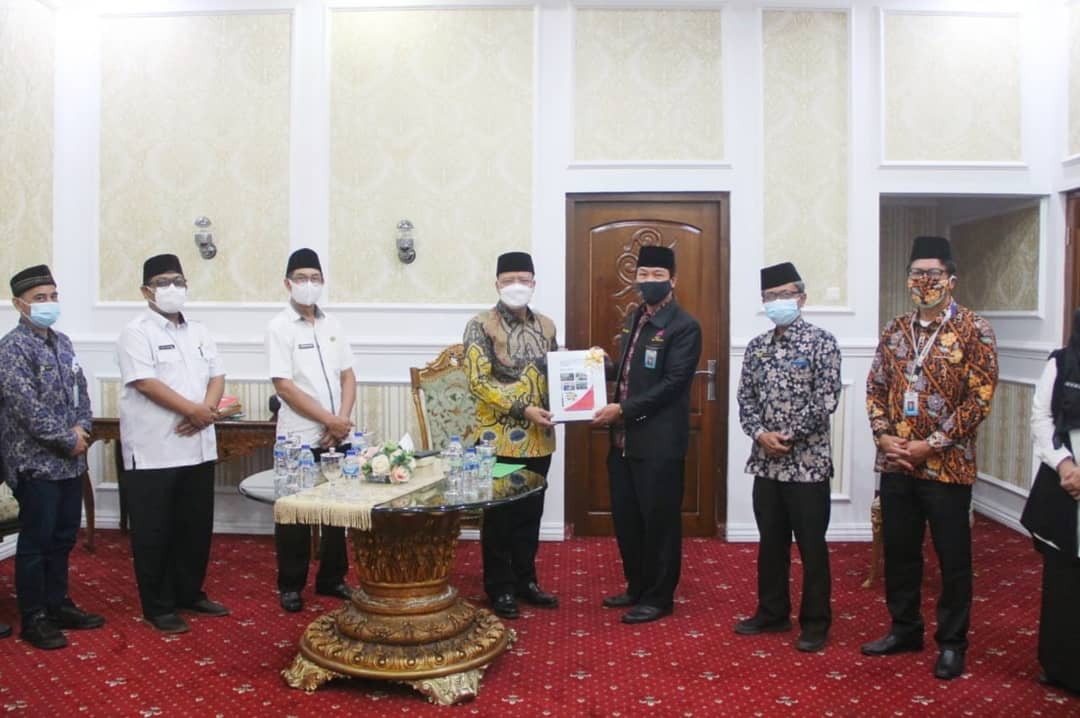Gubernur Rohidin: Penyampaian LHP Semester 1 Tahun 2021 Penting untuk Evaluasi Kinerja