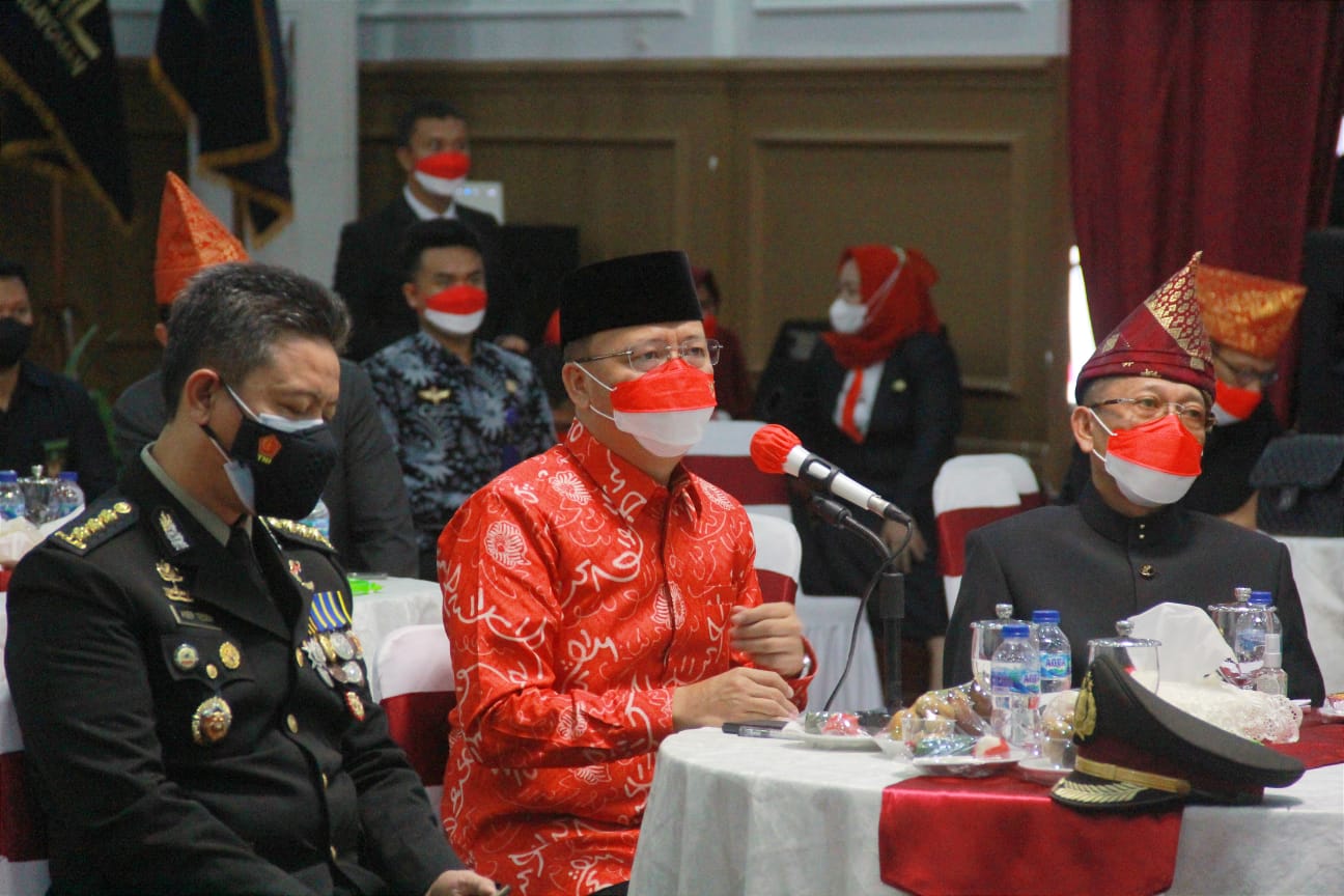 Gubernur Rohidin Apresiasi Kanwil Kemenkumham Vaksinasi Warga Binaan