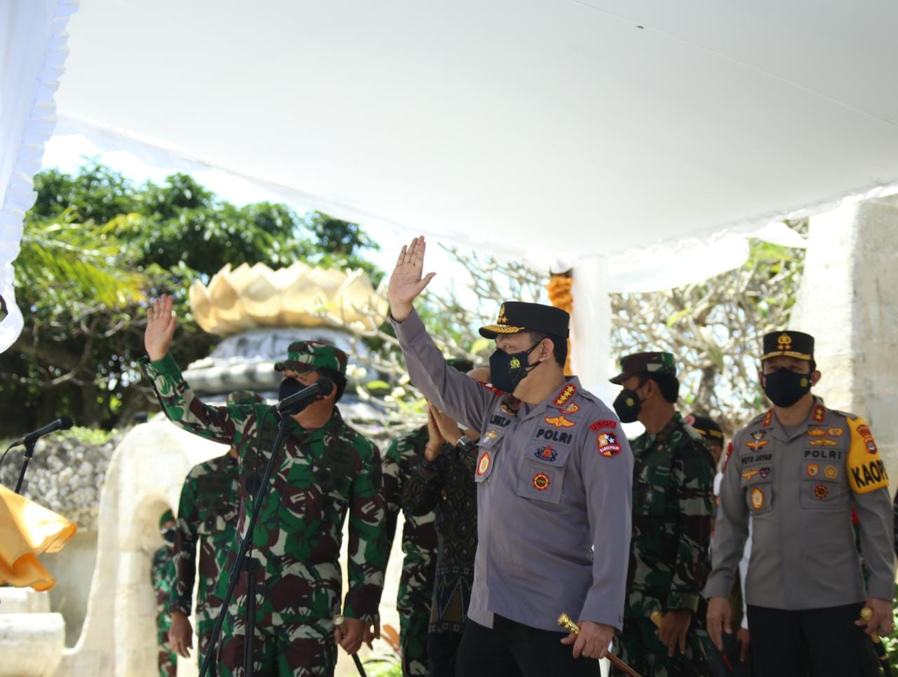 Kapolri Apresiasi Tingginya Jumlah Isoter di Bali