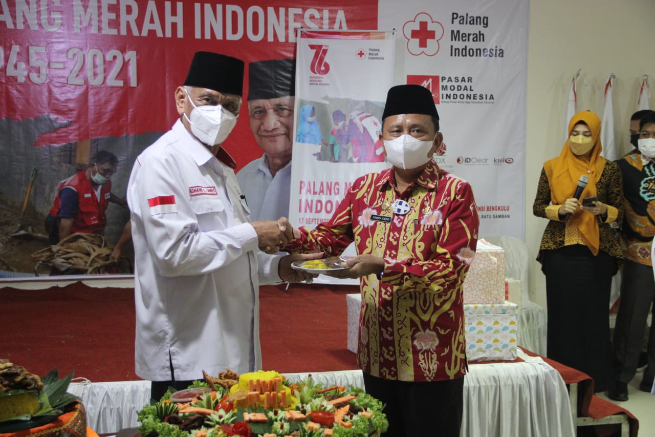 Pemprov Bengkulu Apresiasi Kinerja PMI Bengkulu Peduli Kemanusiaan