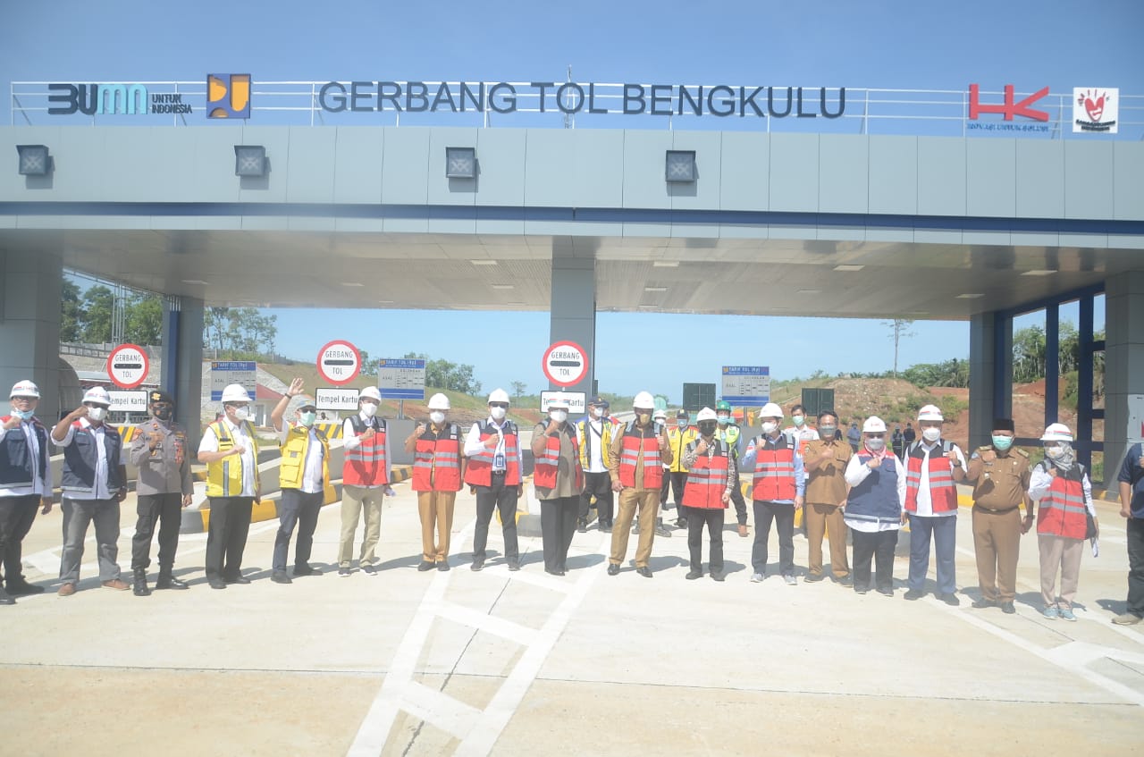 Penuntasan Jalan Tol Bengkulu Disebut yang Tercepat di Indonesia