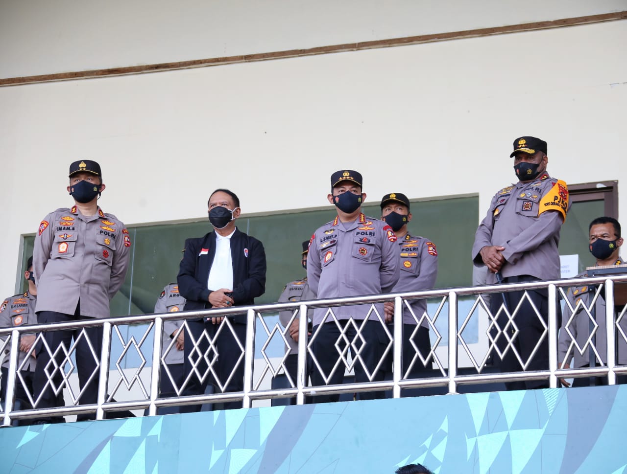 Kapolri Pastikan Prokes dan Pengamanan PON Papua