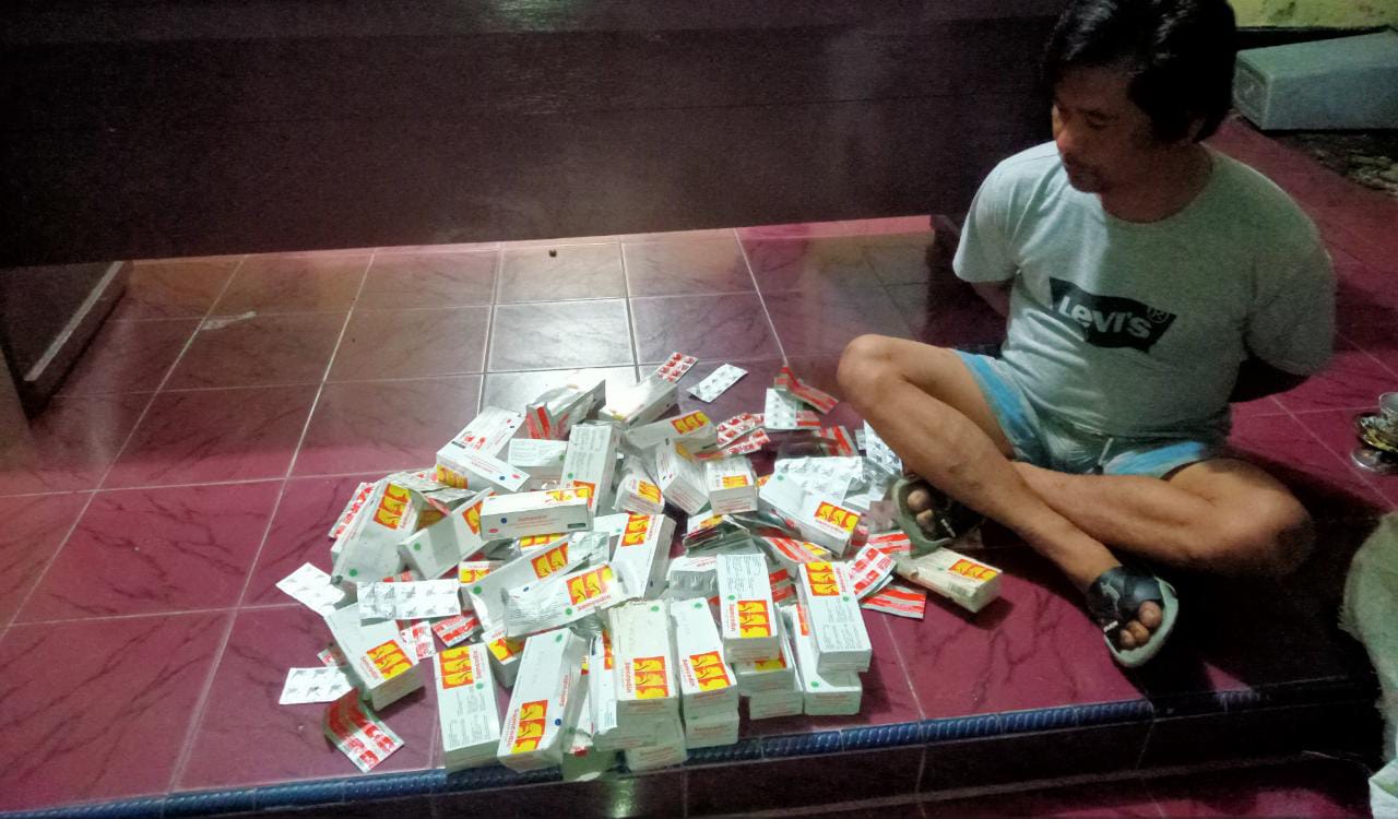 Polisi Tangkap Penjual Ribuan Butir Obat Ilegal di Seginim