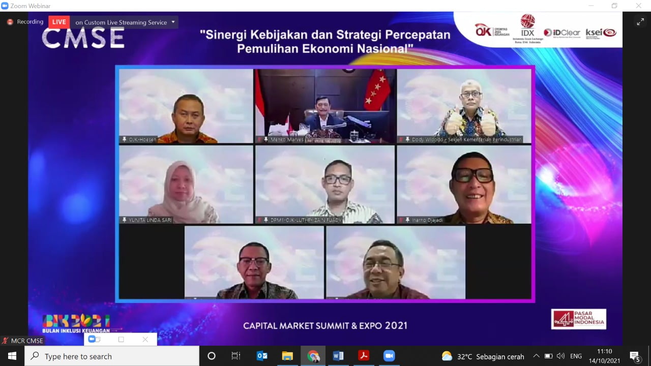 CMSE 2021 Tingkatkan Jumlah Investor Pasar Modal