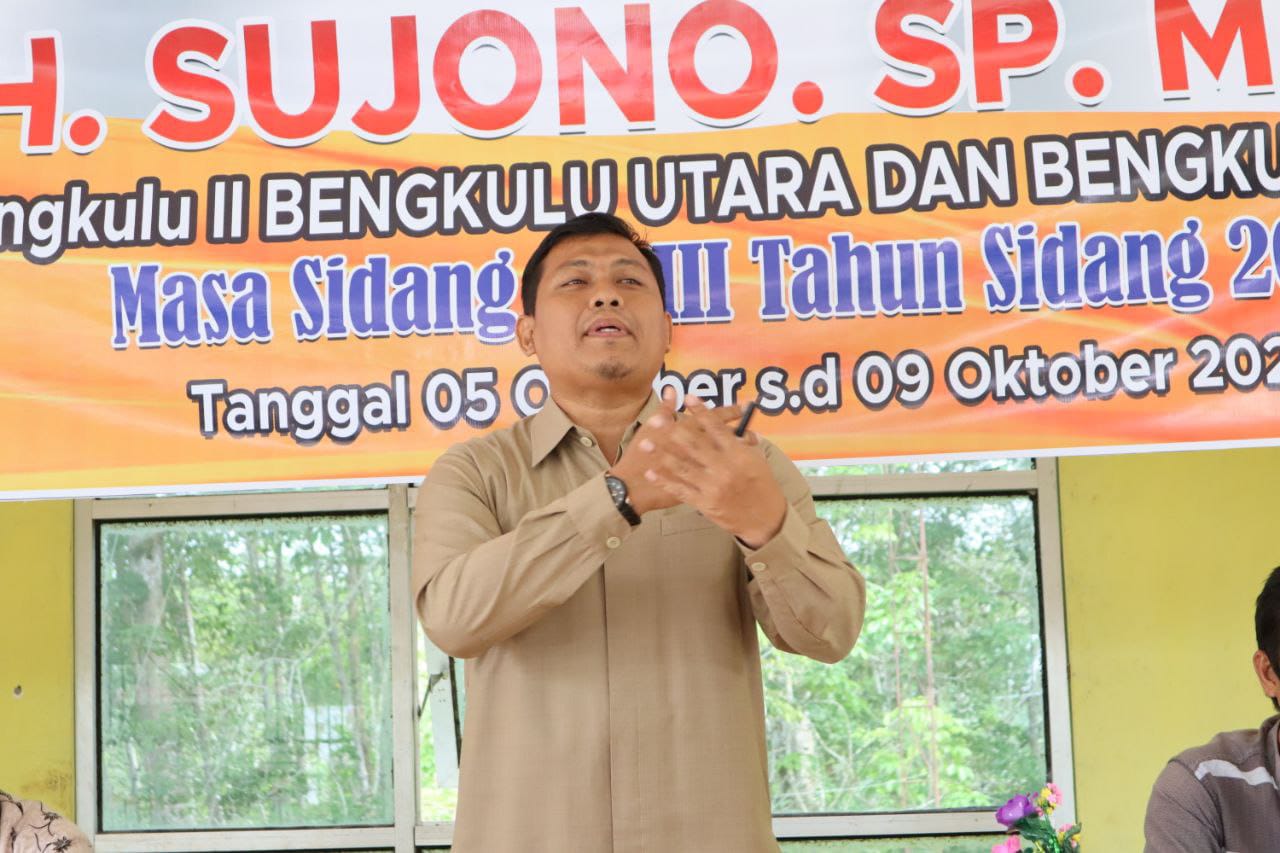 Sujono Minta Pemda Jawab Masalah Sertifikat Lahan Garapan Warga Transmigran
