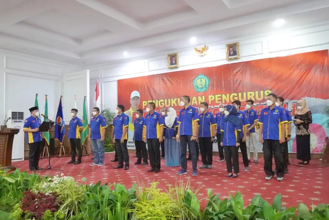 Pengurus Perpani Bengkulu Dikukuhkan