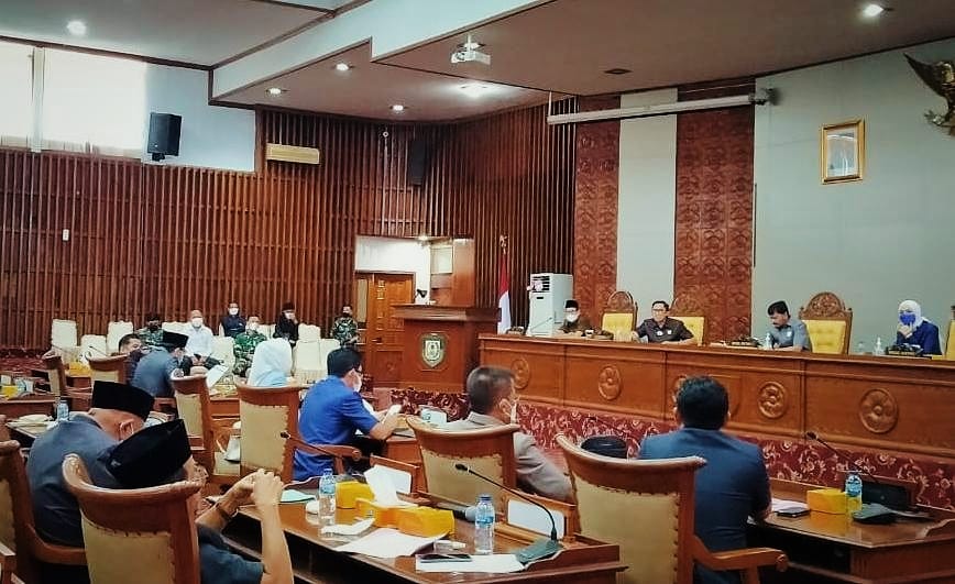 Dewan Tunda Raperda RTRW Provinsi Bengkulu