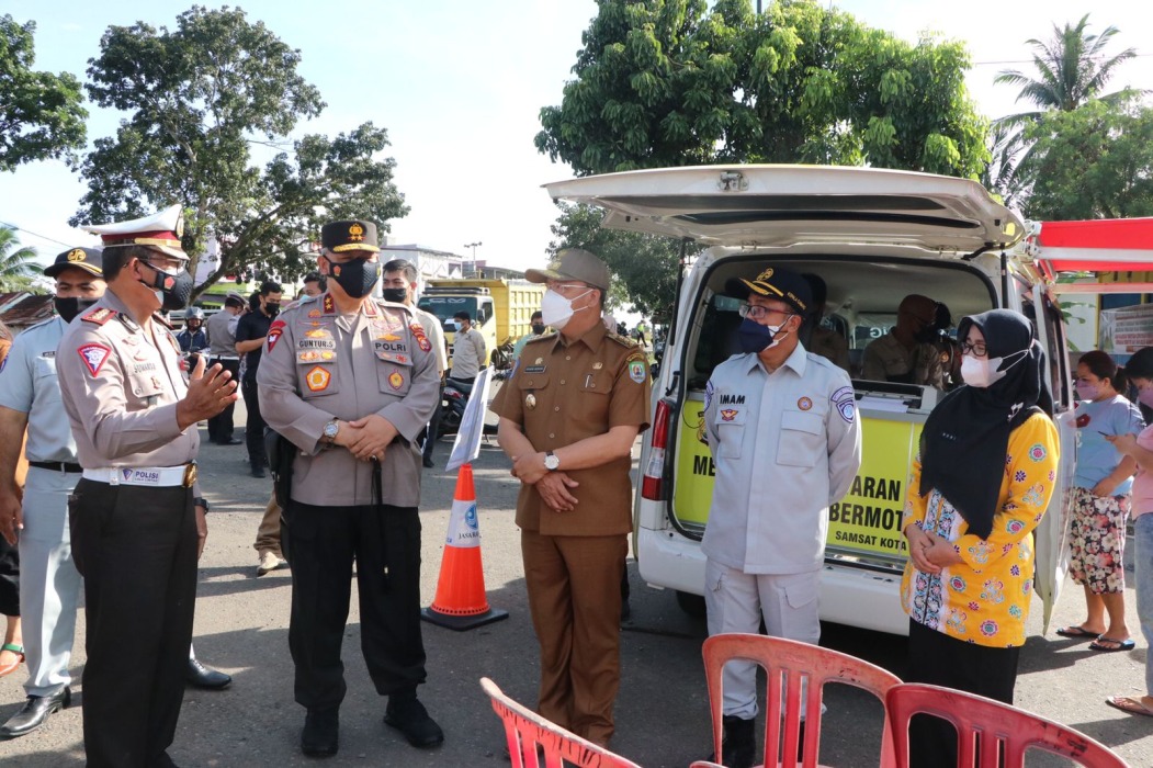 Gubernur bersama Kapolda Bengkulu Pantau Penertiban Kepatuhan Pajak