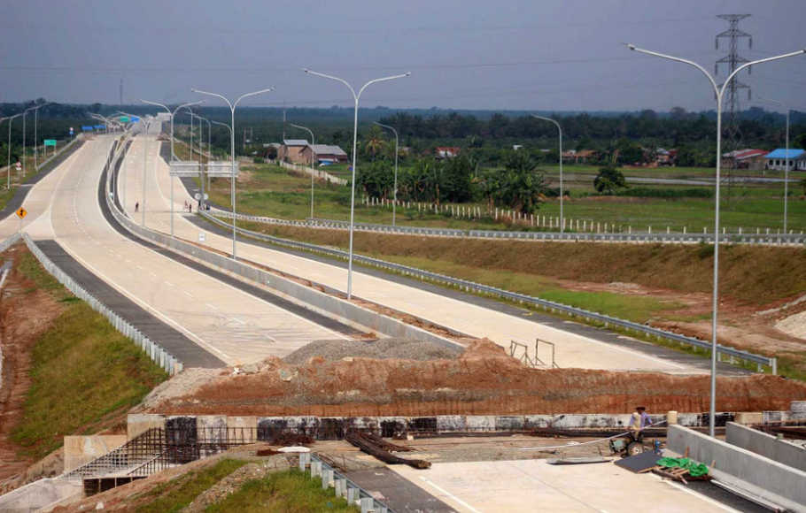 Progres pembangunan tol Bengkulu-Lubuklinggau. Foto, Dok.MC