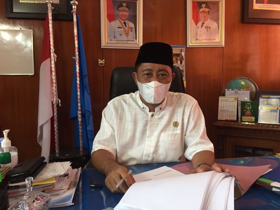 Kepala Dinas Pendidikan dan Kebudayaan Provinsi Bengkulu, Drs.Eri Yulian Hidayat M,pd. Foto, Cindy/BN